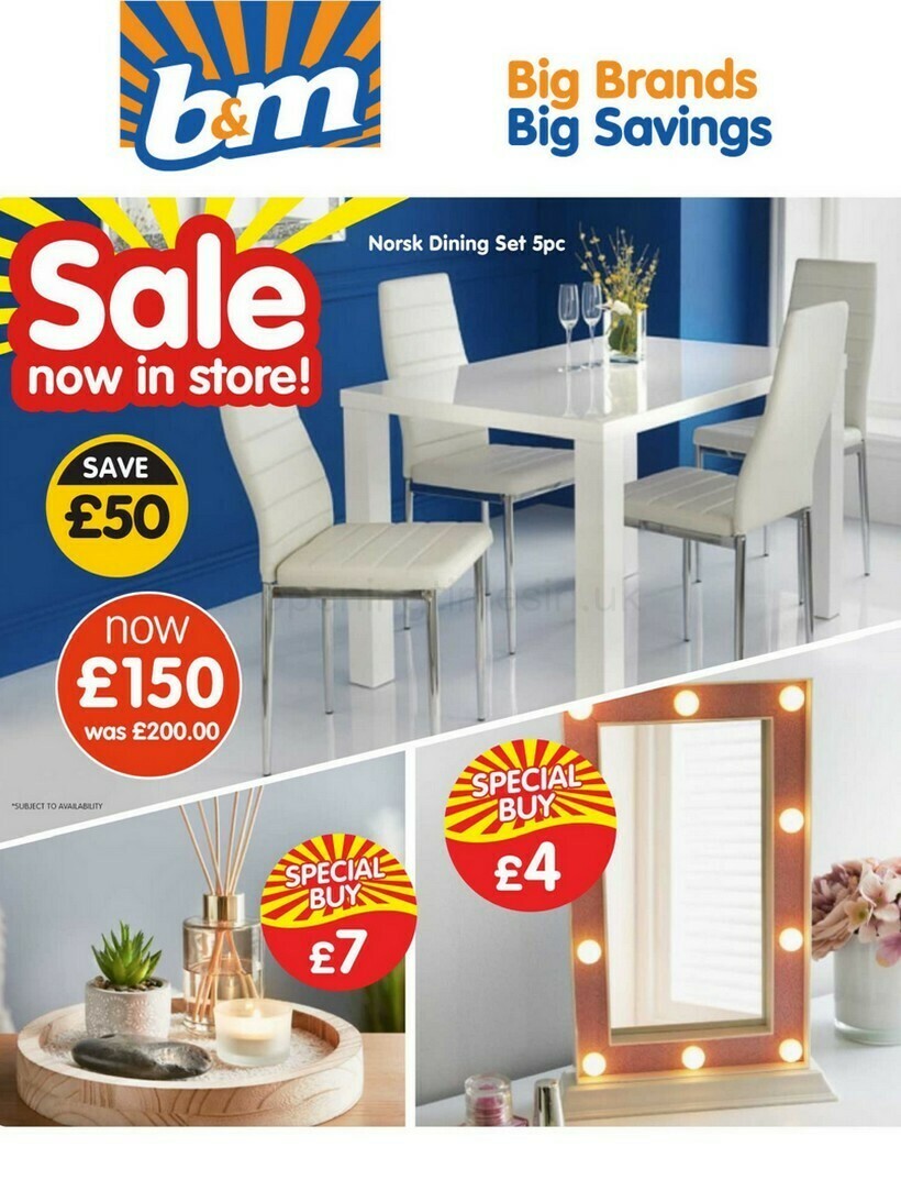 B&M Offers from 20 December