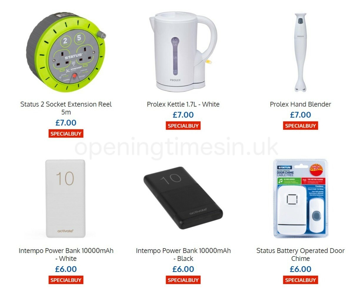 B&M Offers from 29 December