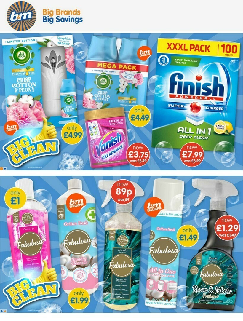 B&M Offers from 10 February