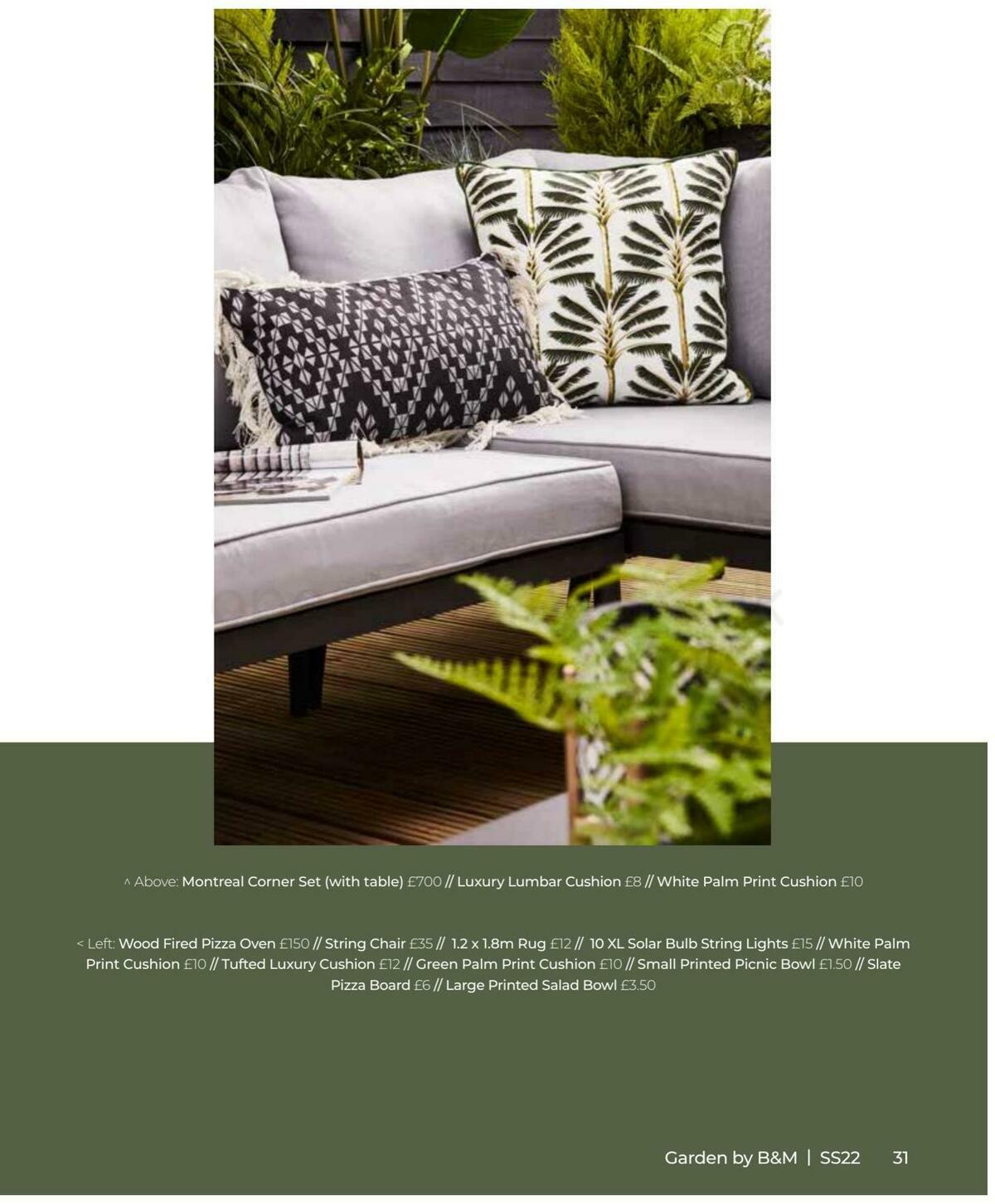 B&M Garden Offers from 1 March