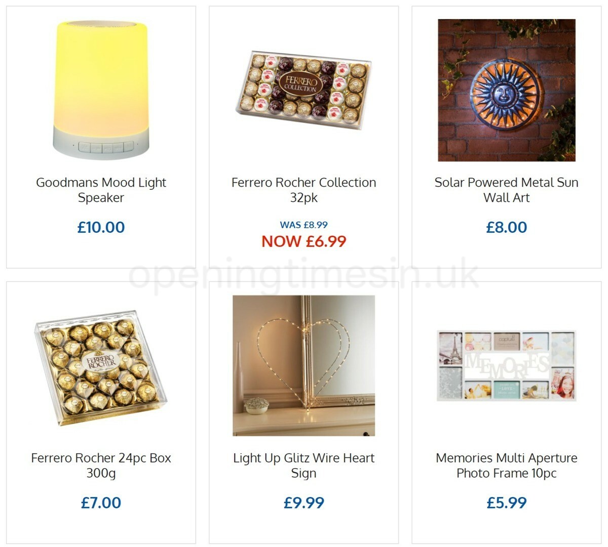 B&M Mother's Day Offers from 20 March