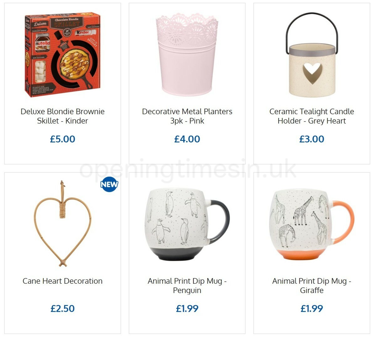 B&M Mother's Day Offers from 20 March