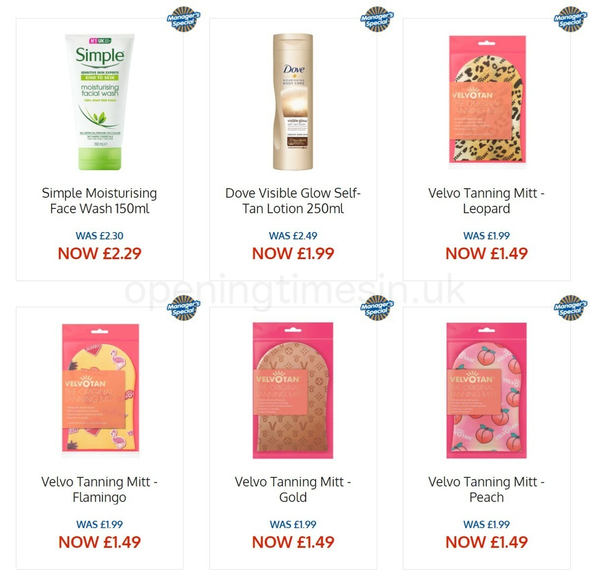 B&M Offers from 19 April