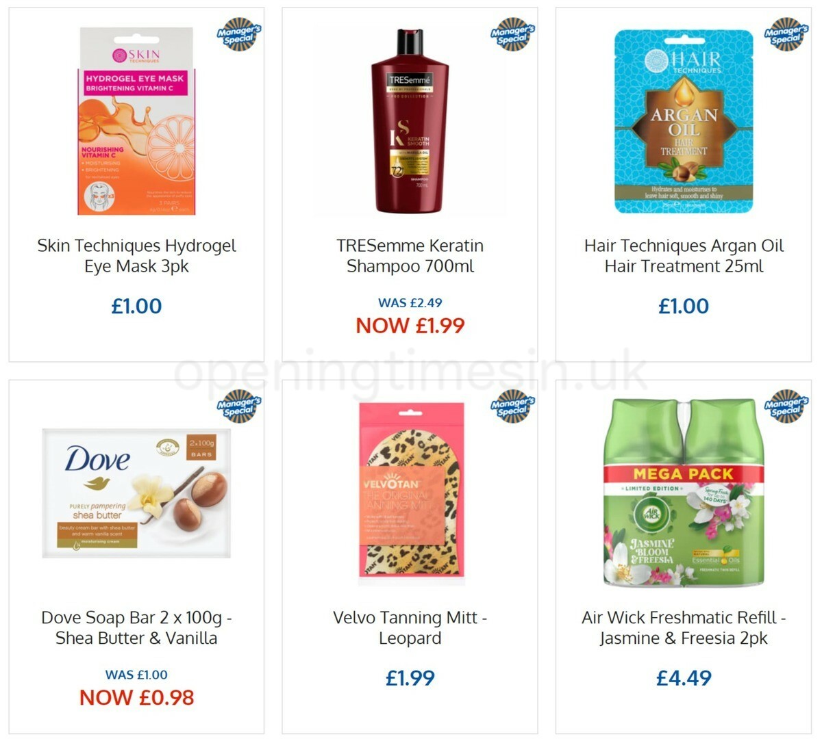 B&M Offers from 17 May
