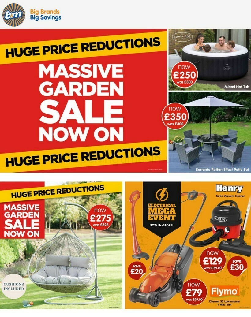 B&M Offers from 24 May