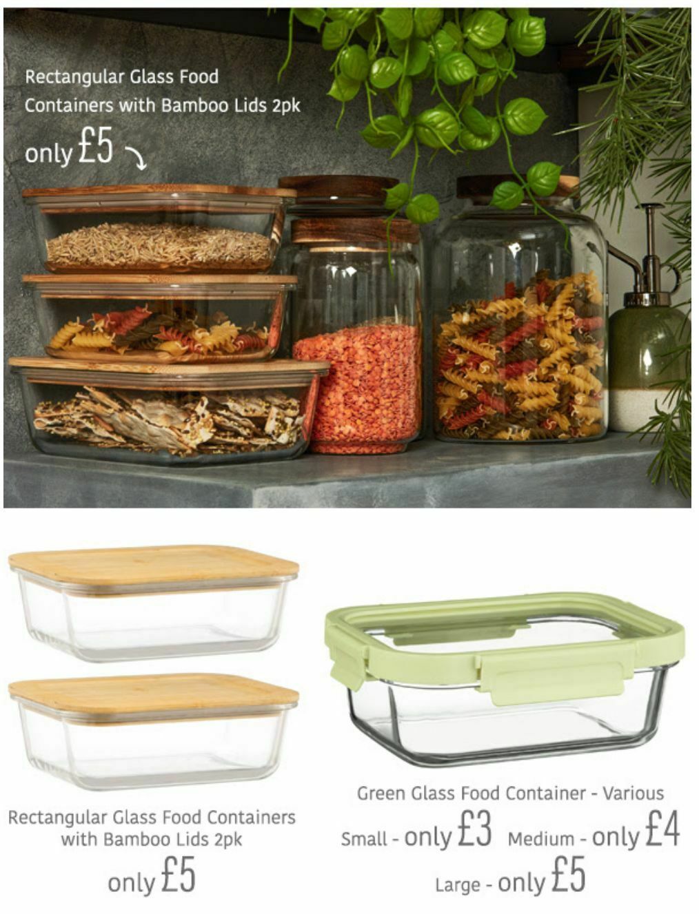 B&M Kitchen Storage Favourites Offers from 1 June
