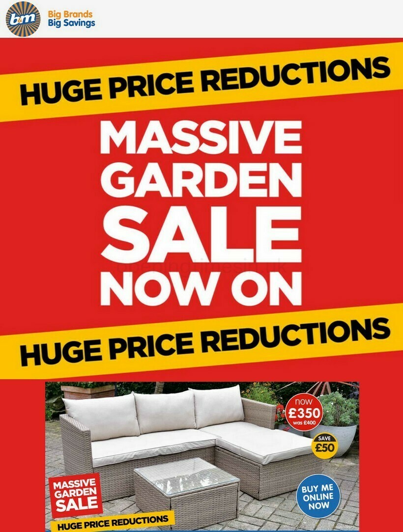 B&M Offers from 14 June