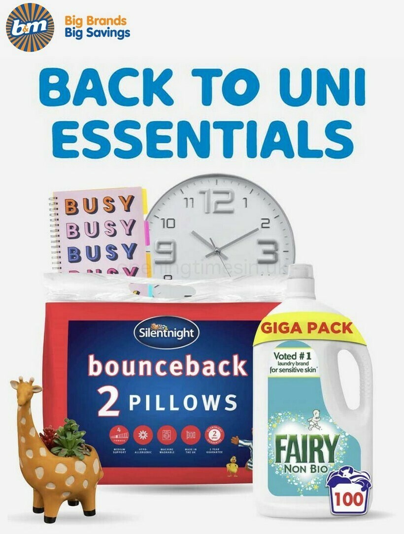 B&M Offers from 23 August
