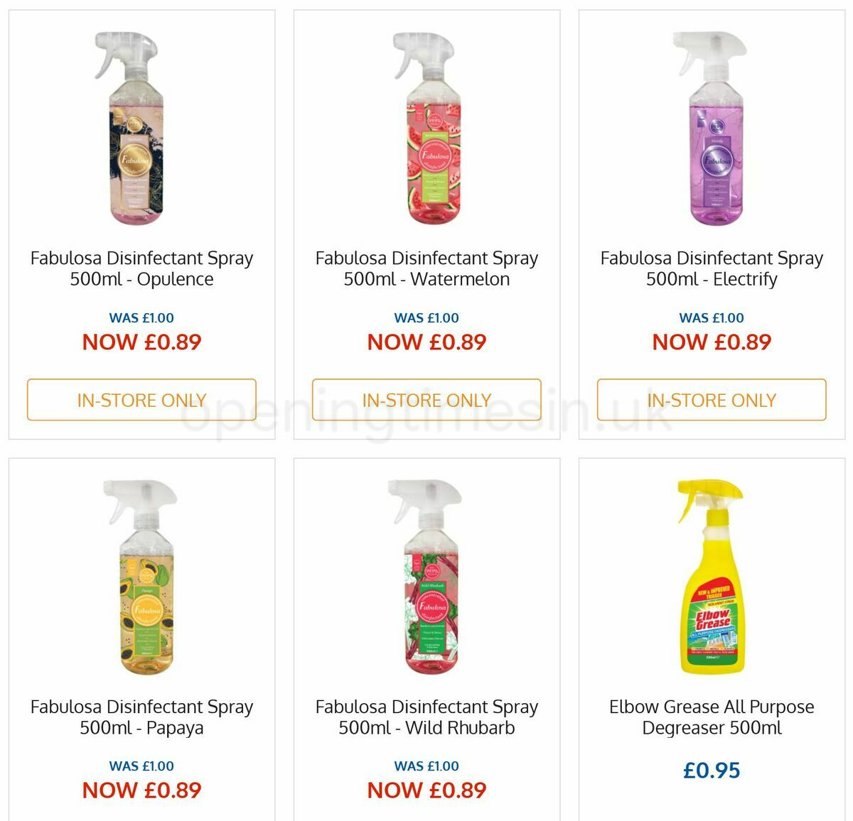 B&M Offers from 23 August