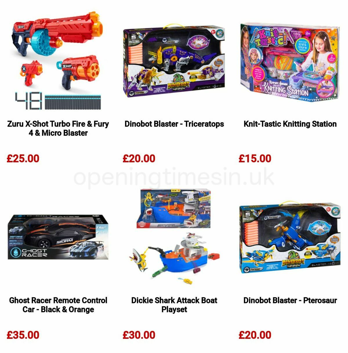 B&M Mega Toy Event Offers from 17 October