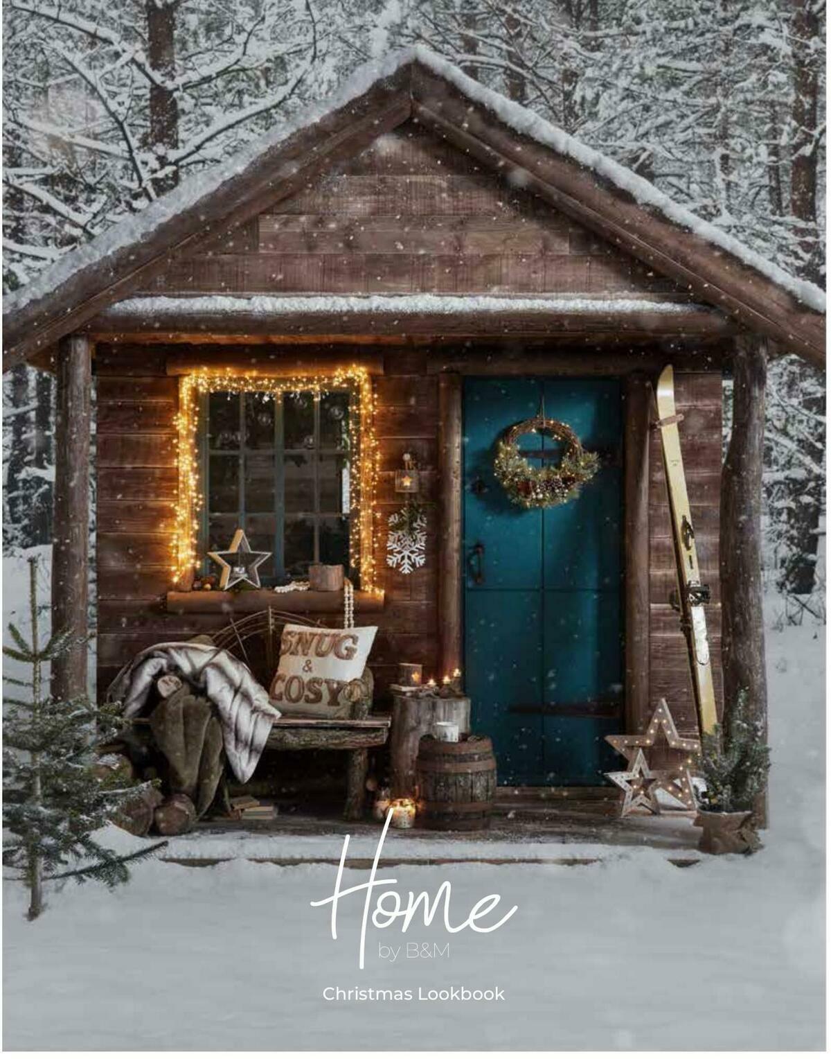 B&M Christmas Home Offers from 5 November