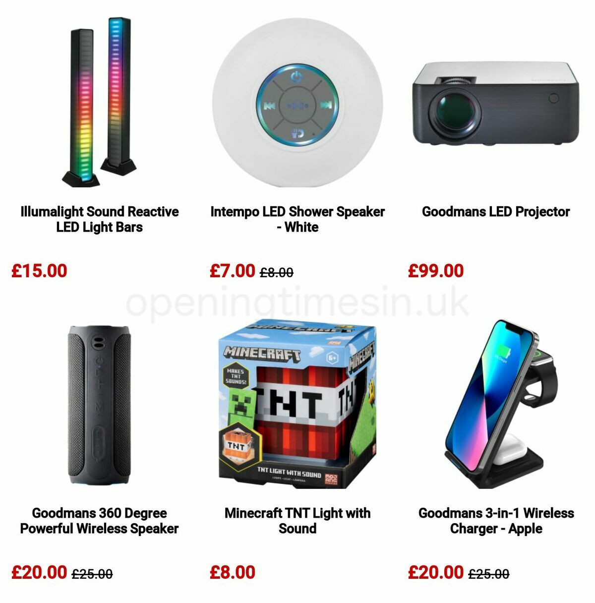 B&M Offers from 29 November