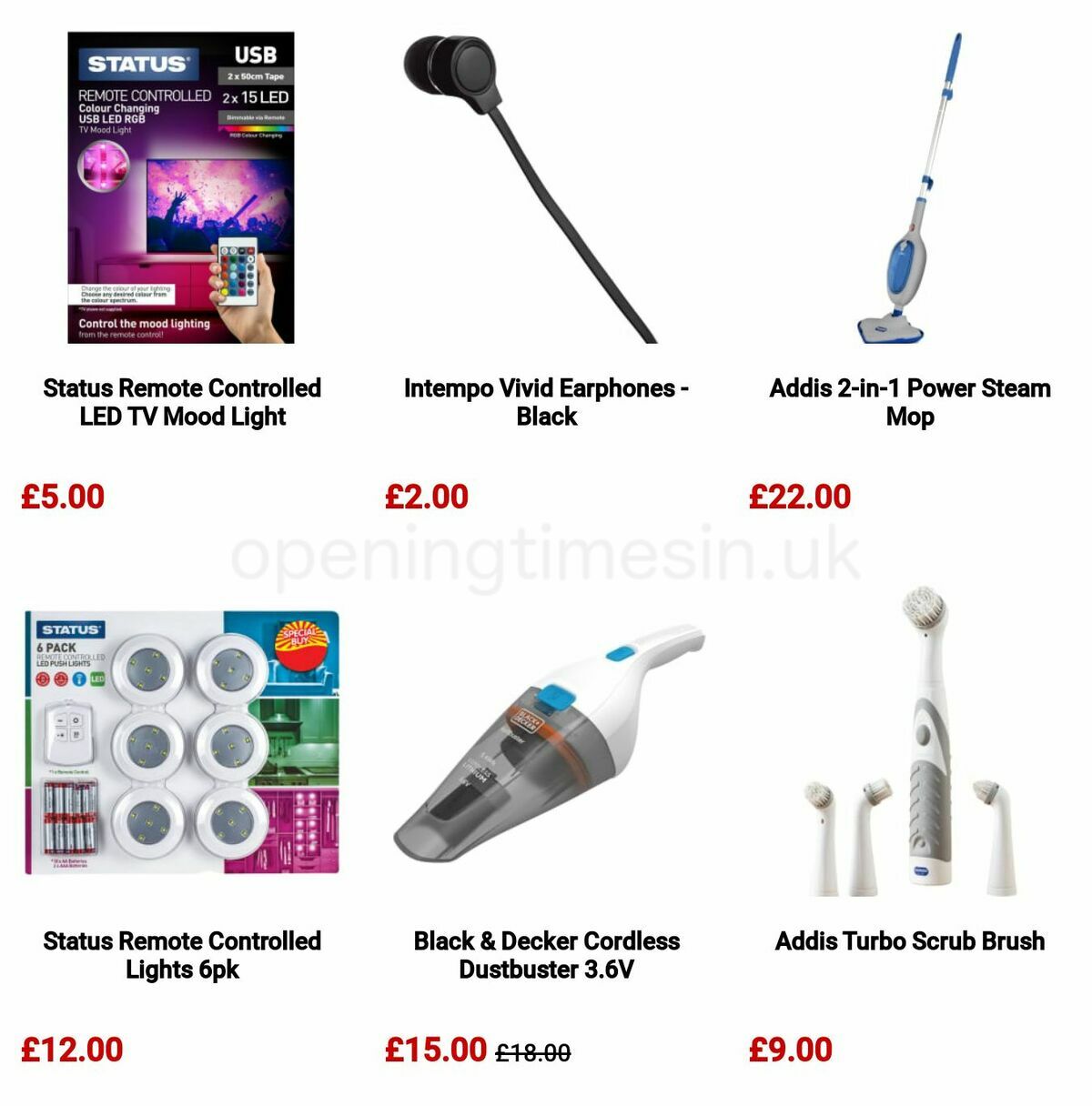 B&M Offers from 27 December