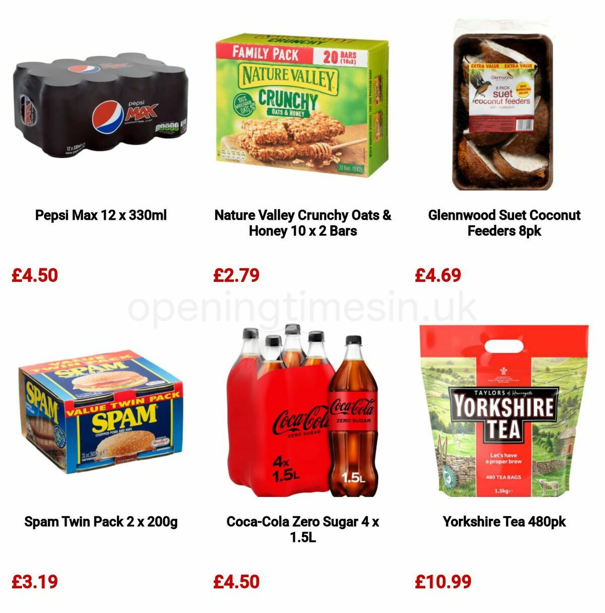 B&M Bigger Packs, Better Value Offers from 10 January