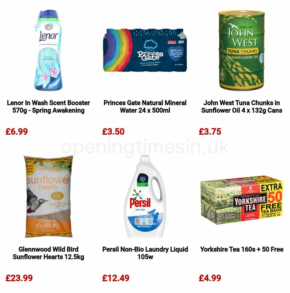 B&M Bigger Packs, Better Value Offers from 10 January