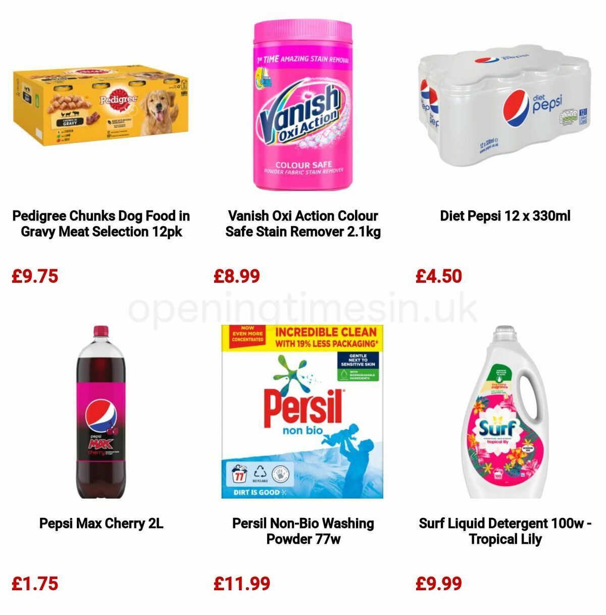 B&M Bigger Packs, Better Value Offers from 10 January