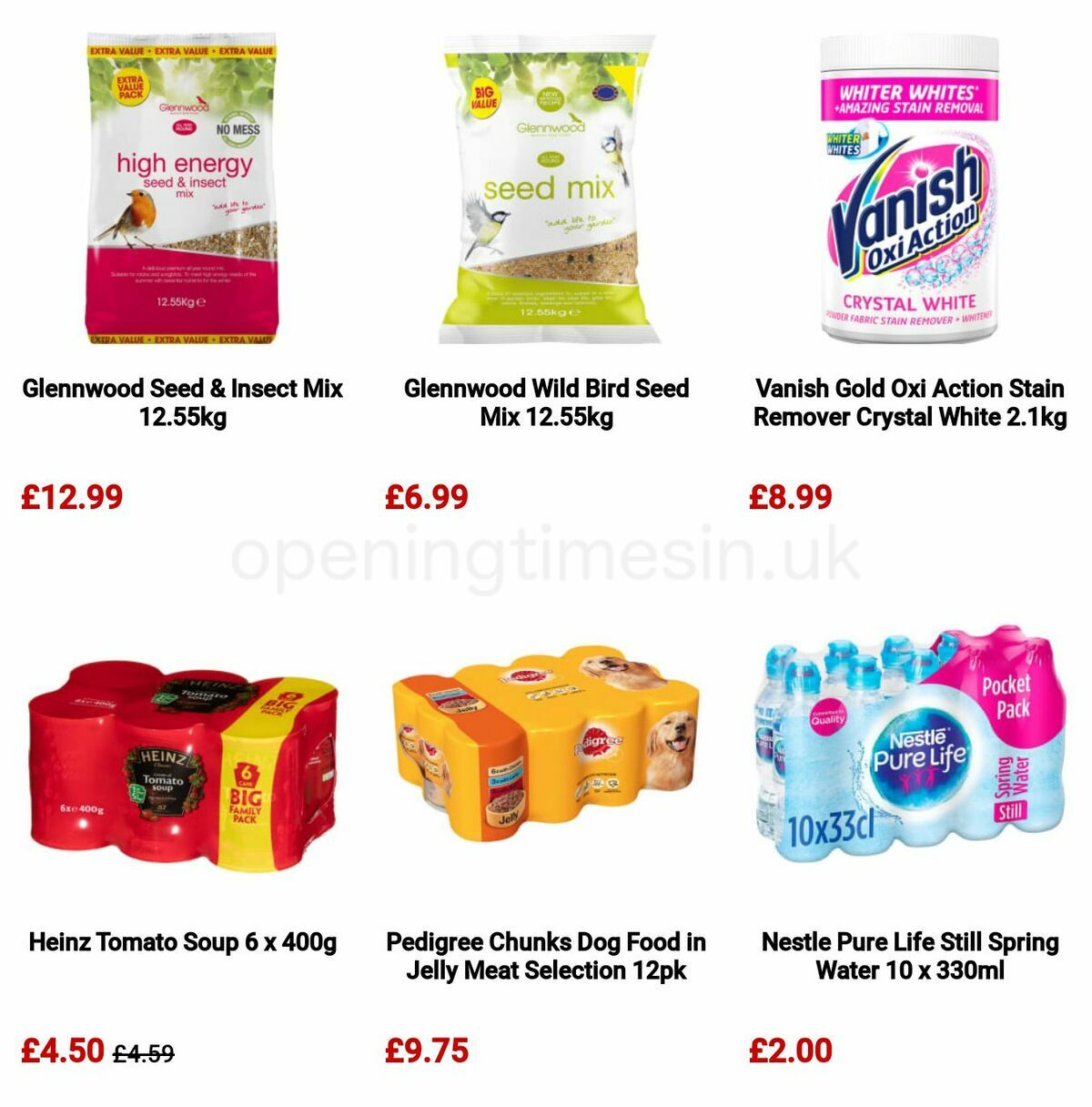 B&M Bigger Packs, Better Value Offers from 10 January