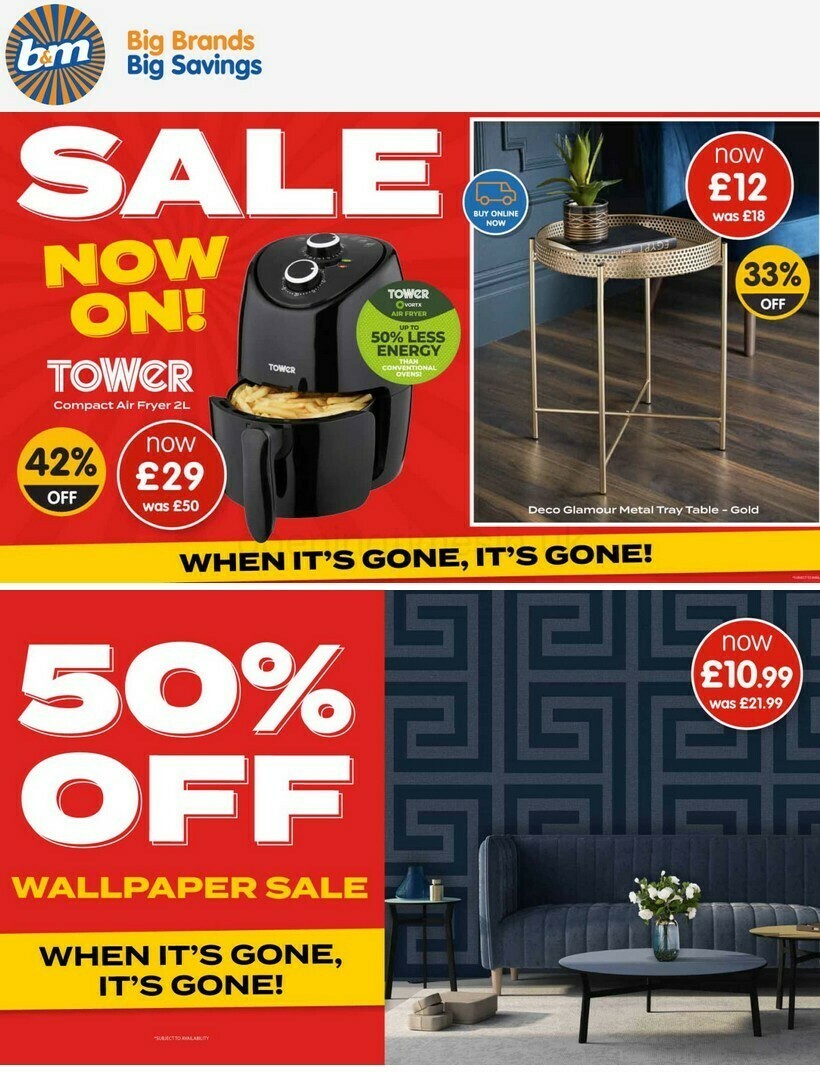B&M Offers from 17 January