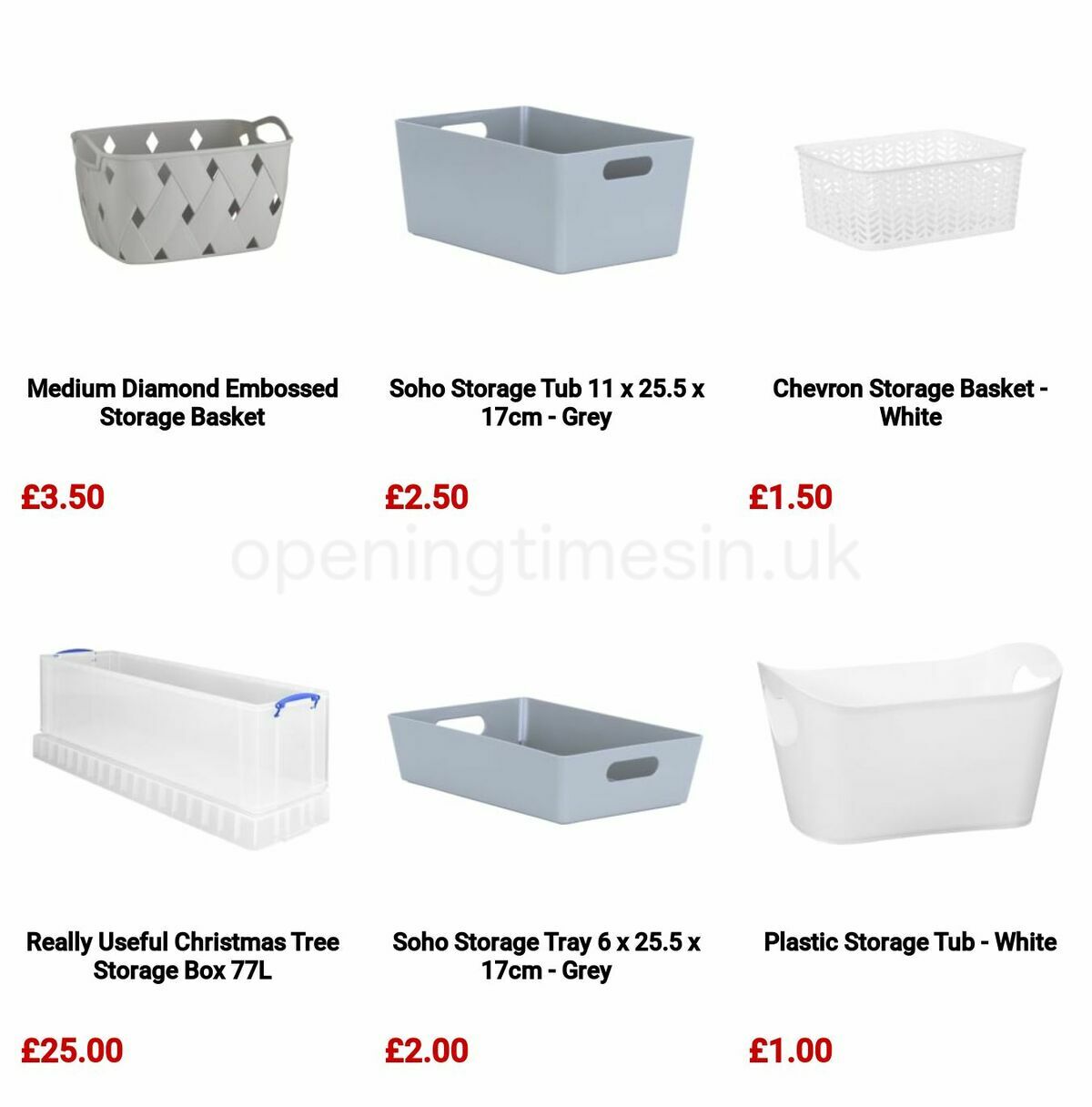 B&M Organise It Offers from 16 January