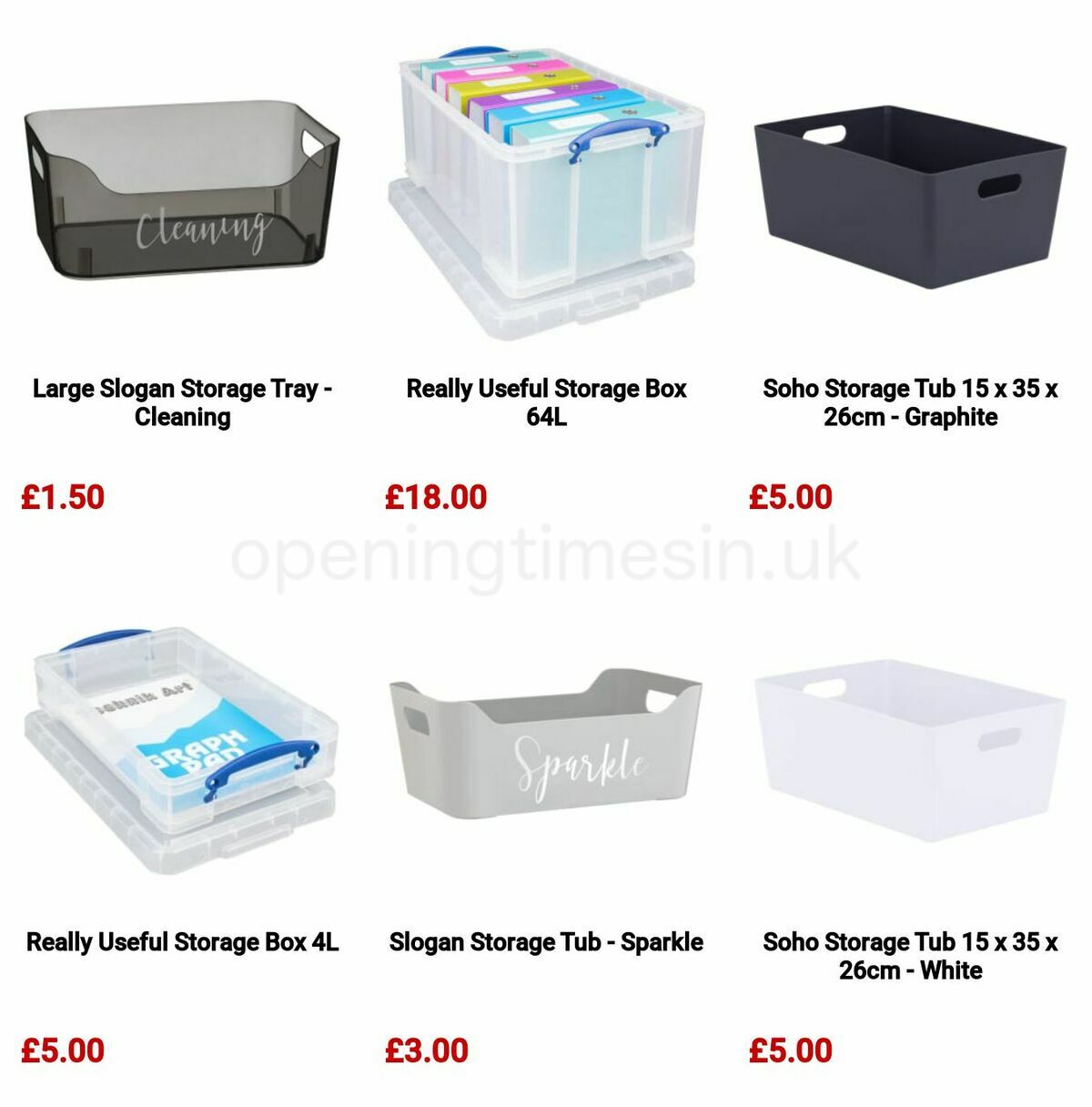 B&M Organise It Offers from 16 January