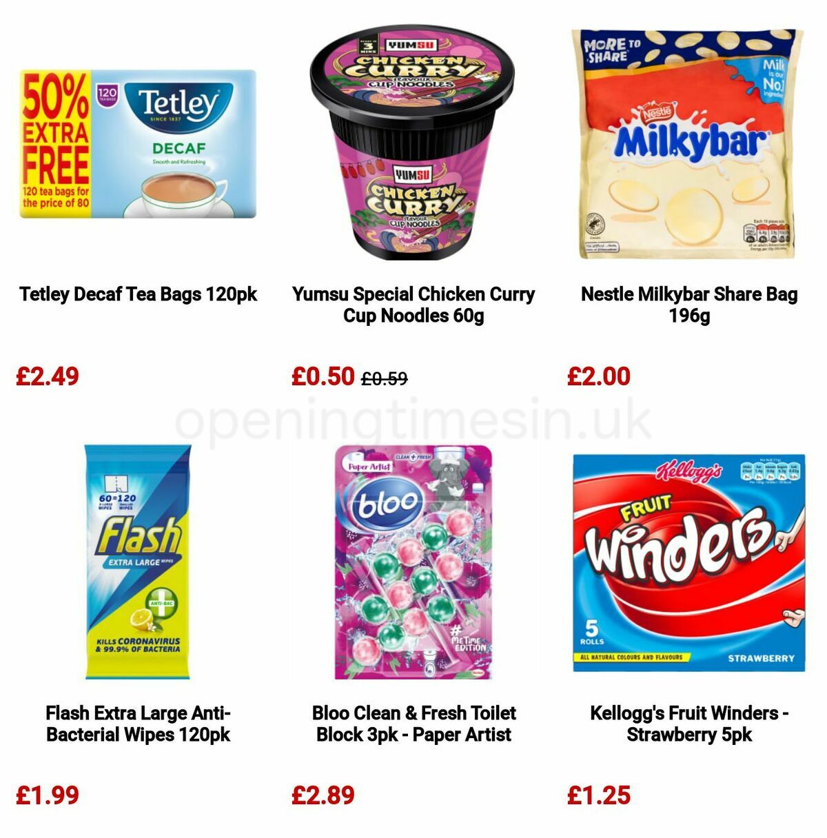 B&M Offers from 28 January