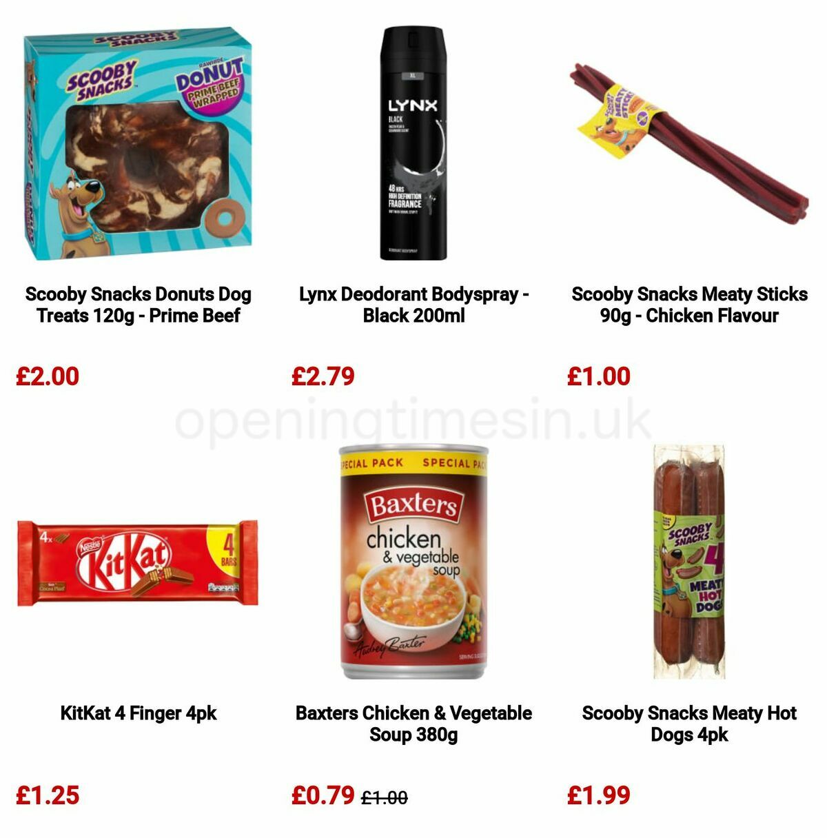 B&M Offers from 28 January