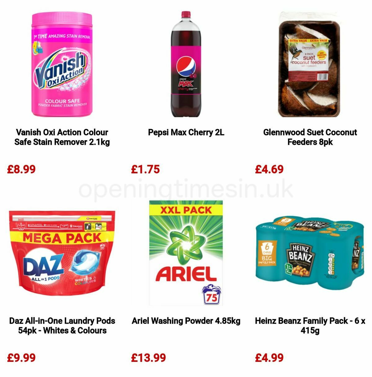 B&M Offers from 7 March