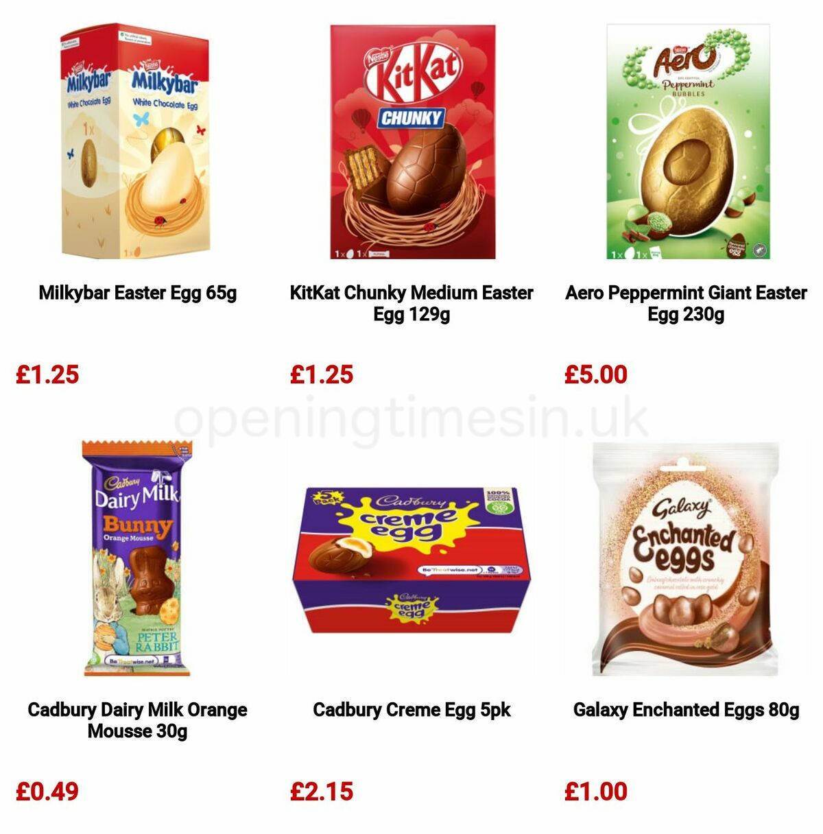 B&M Easter Offers from 7 March