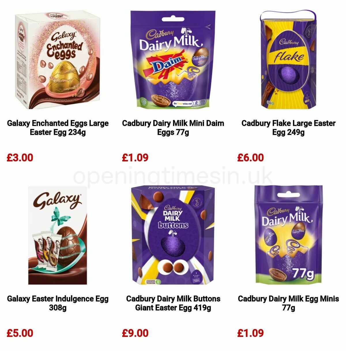 B&M Easter Offers from 7 March