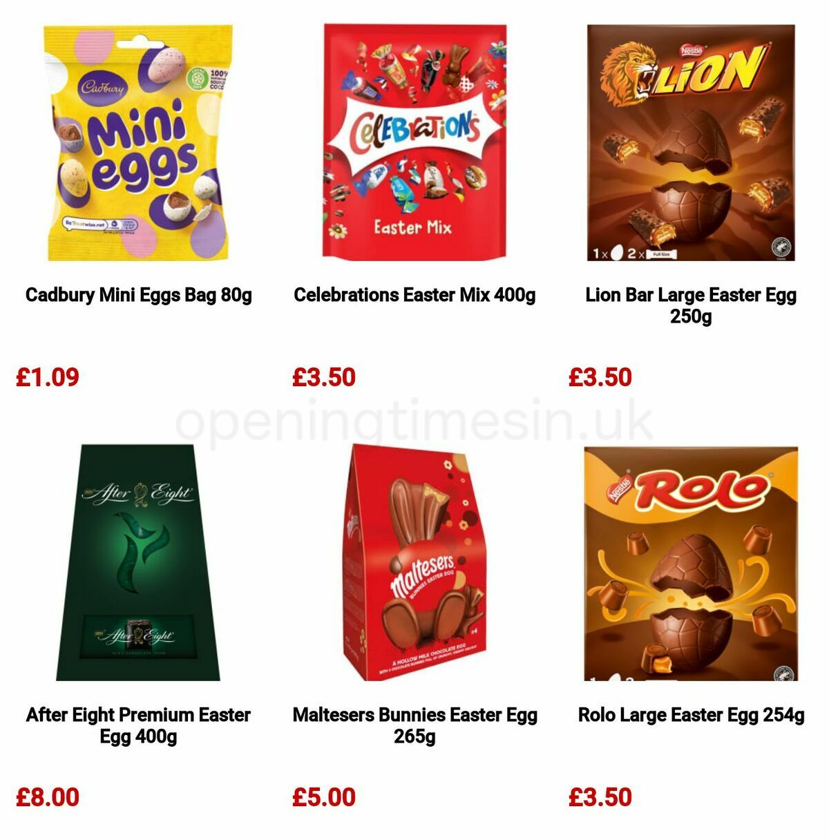 B&M Easter Offers from 7 March