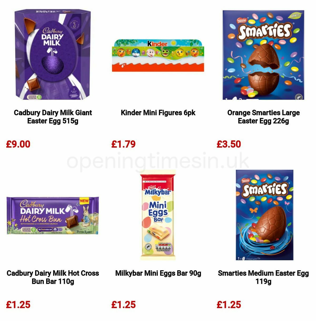 B&M Easter Offers from 7 March