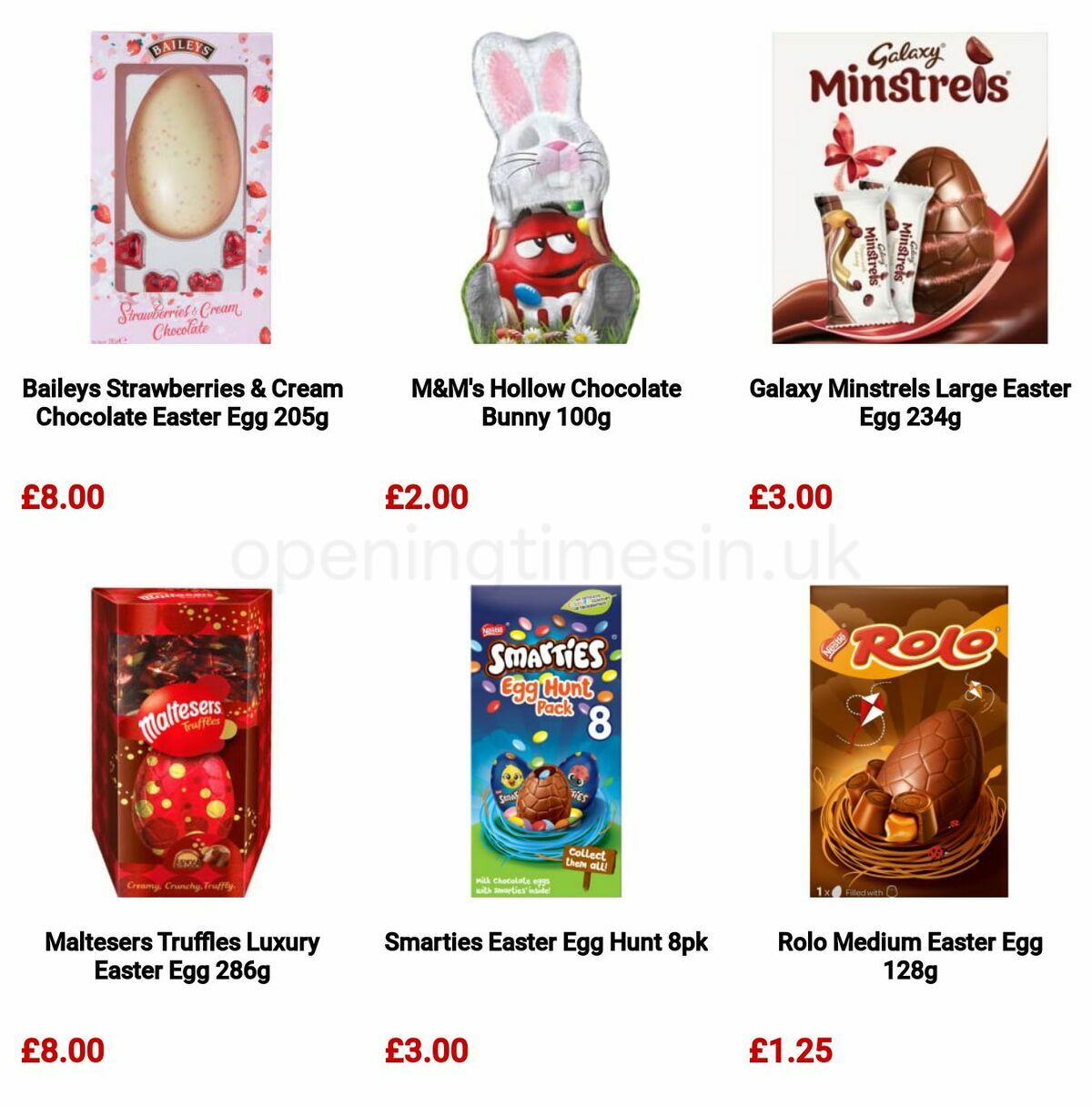 B&M Easter Offers from 7 March