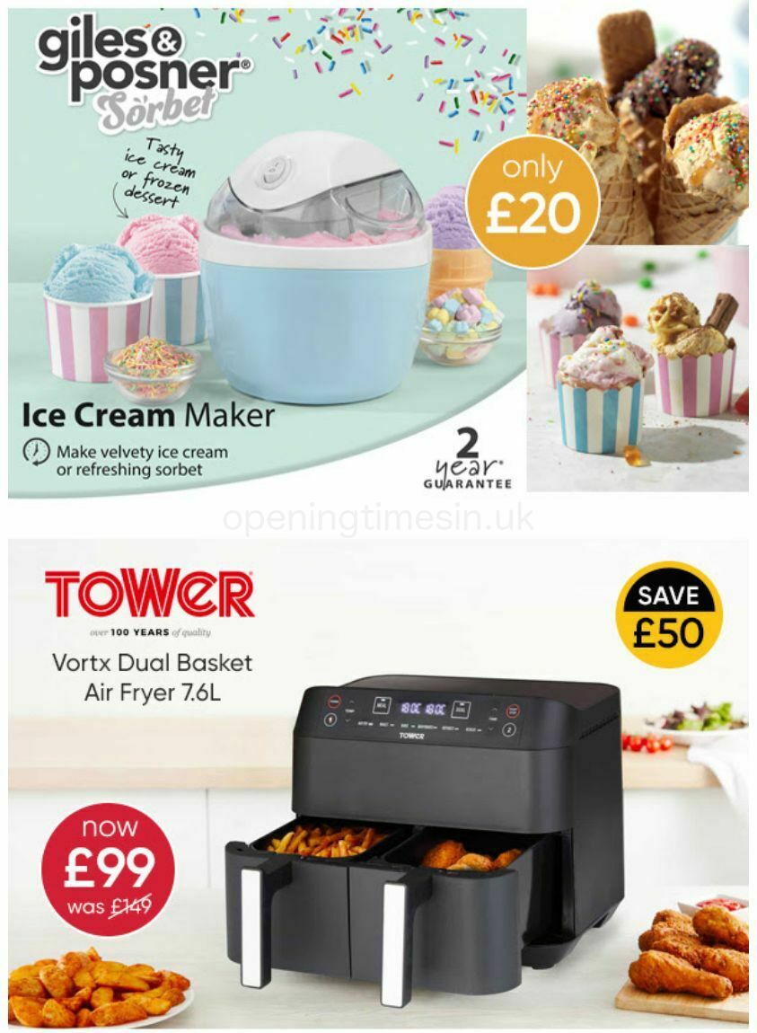 B&M Small Kitchen Appliances Offers from 22 April