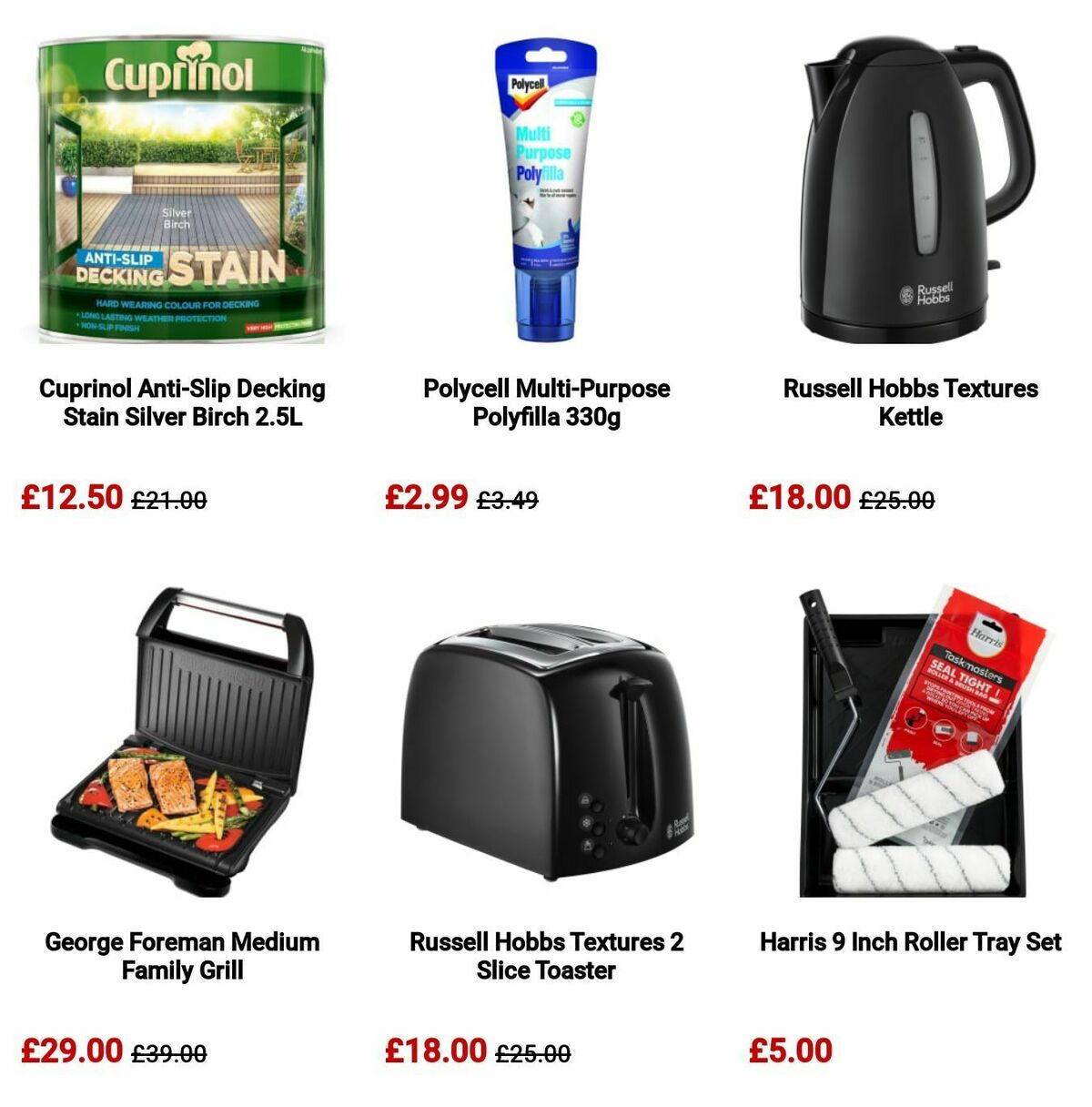 B&M Offers from 22 August