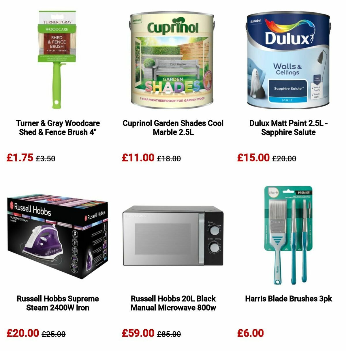 B&M Offers from 22 August