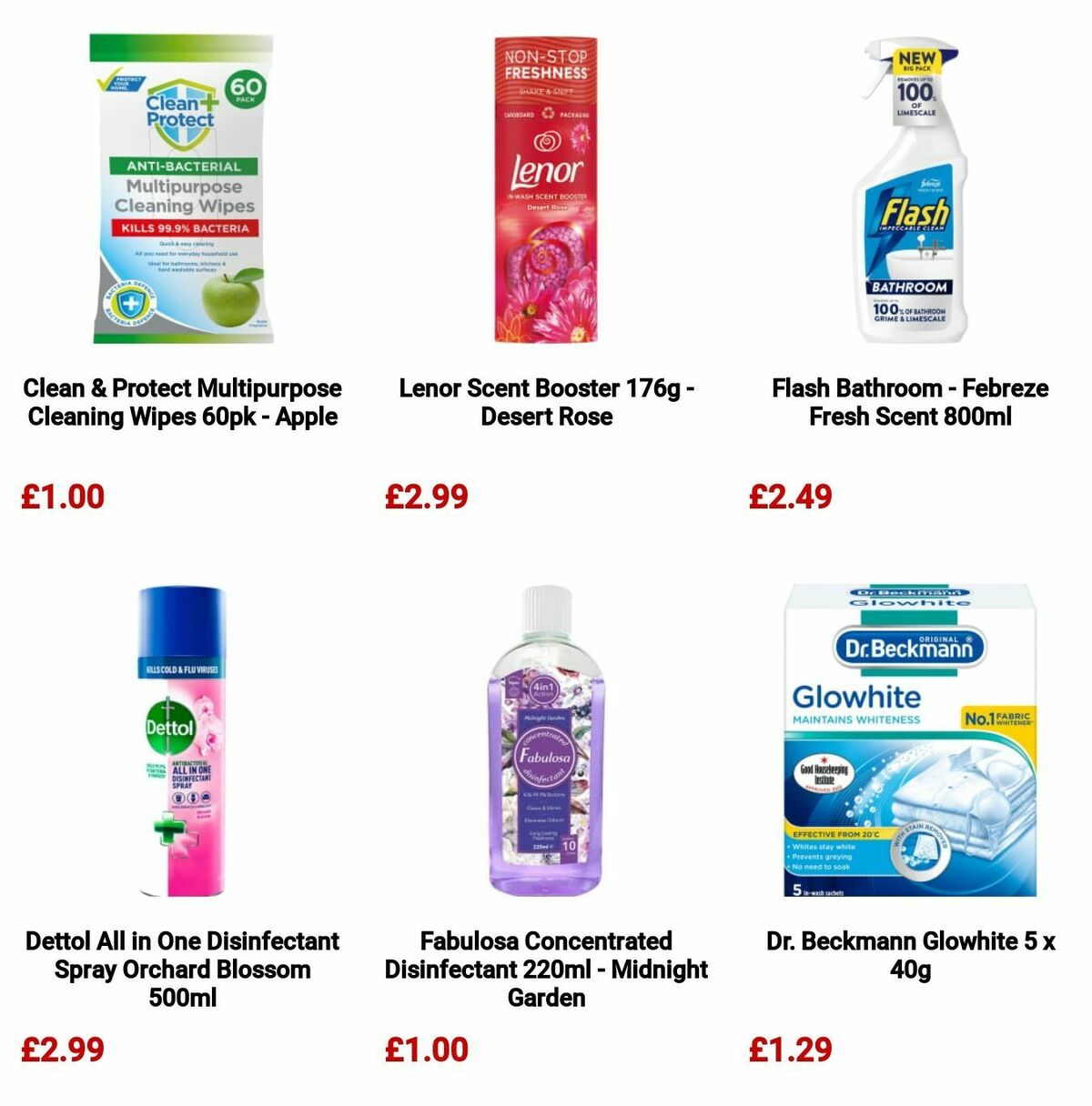 B&M Big Clean Offers from 19 September