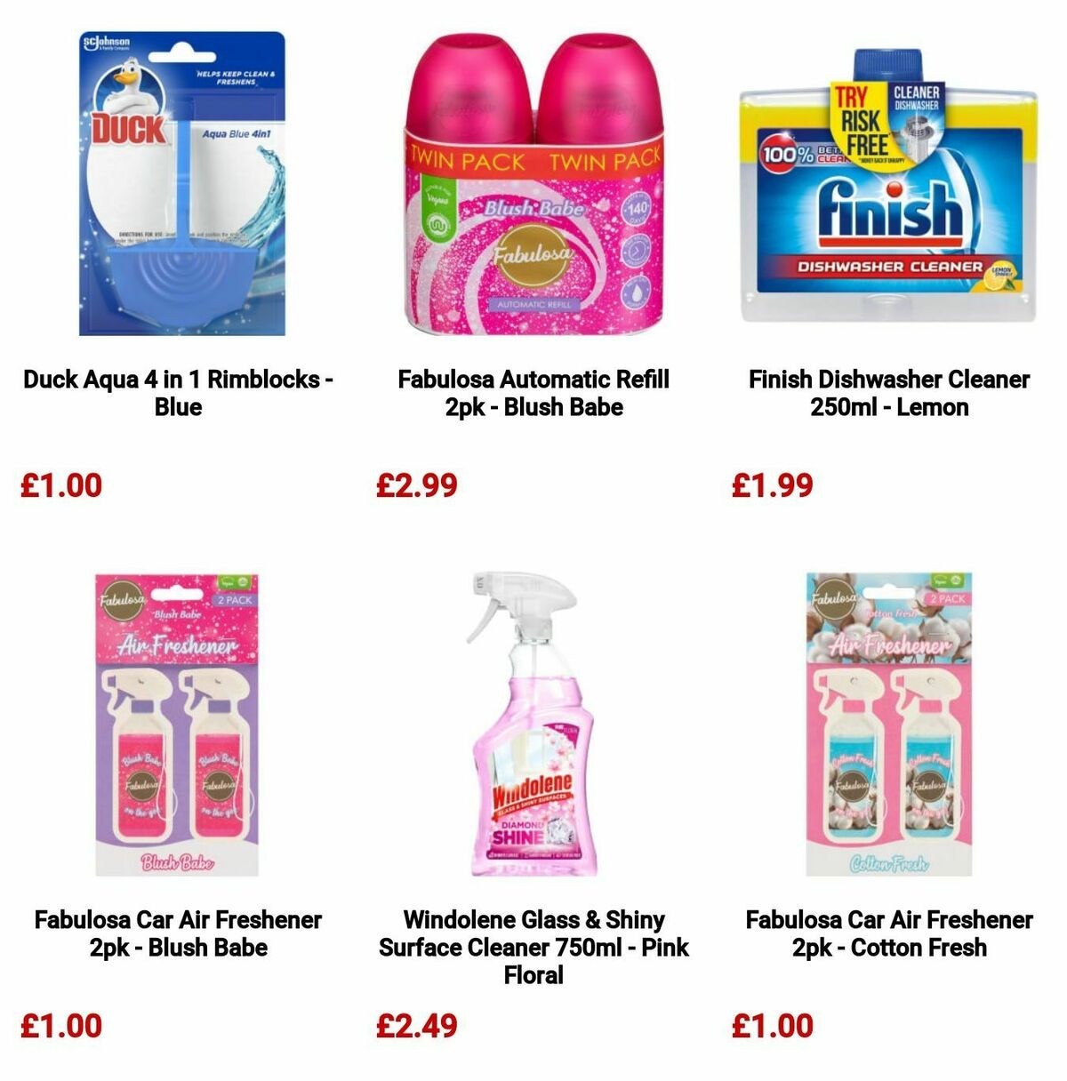 B&M Big Clean Offers from 19 September