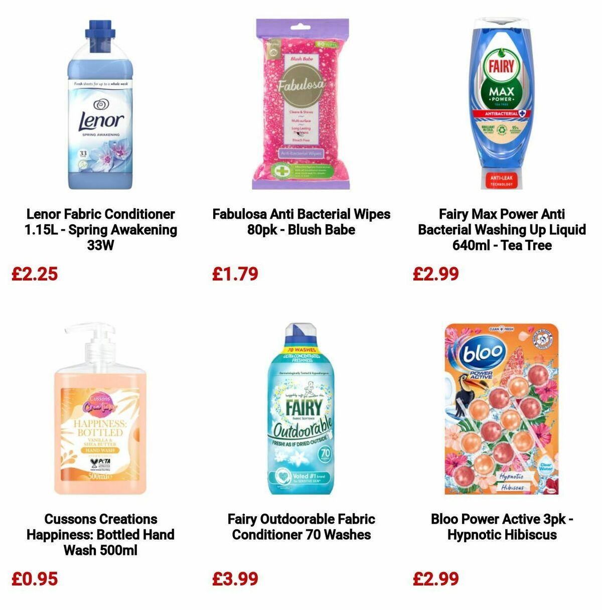 B&M Big Clean Offers from 19 September