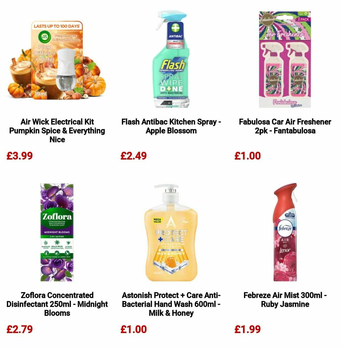 B&M Big Clean Offers from 19 September