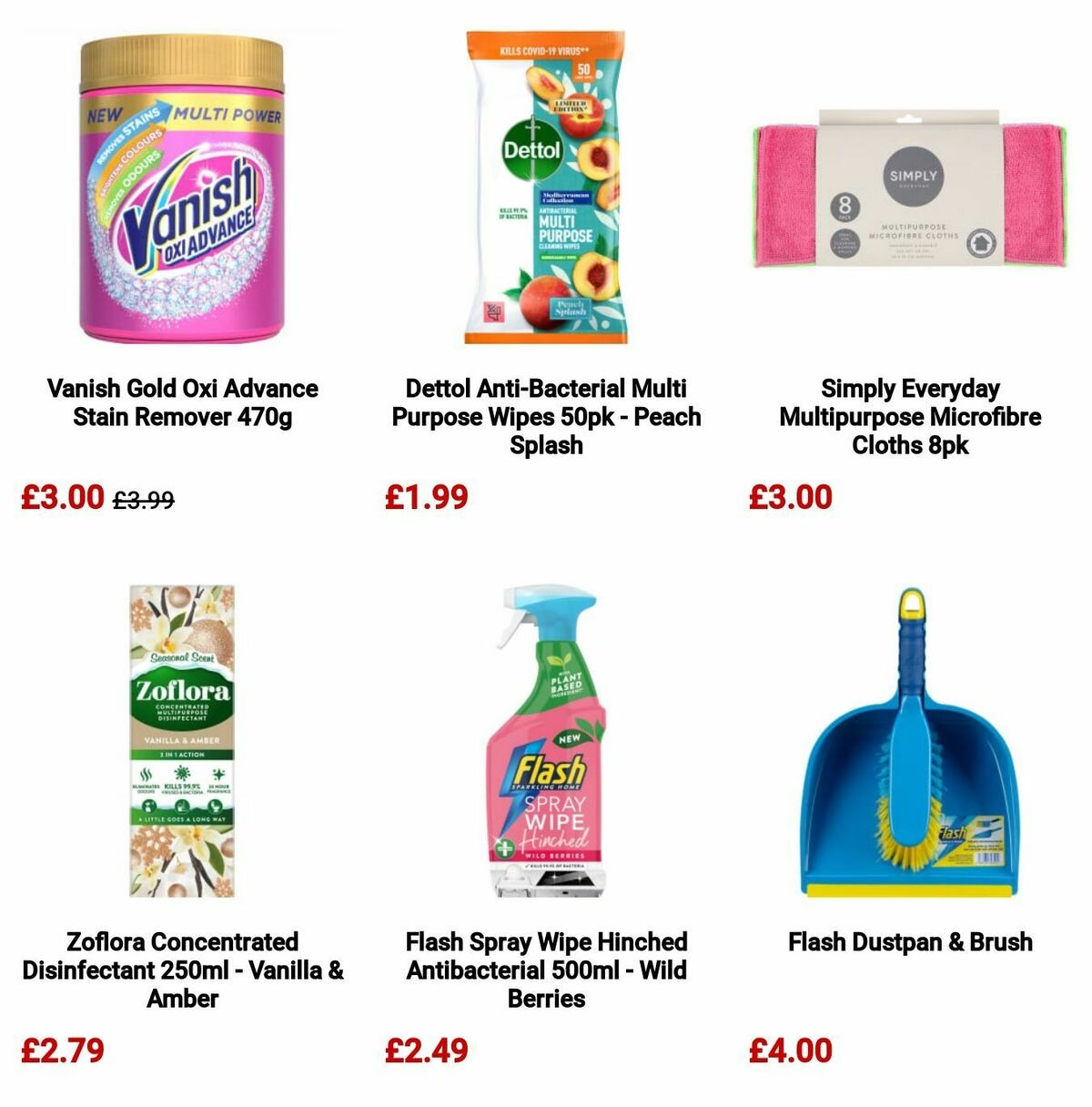 B&M Big Clean Offers from 19 September