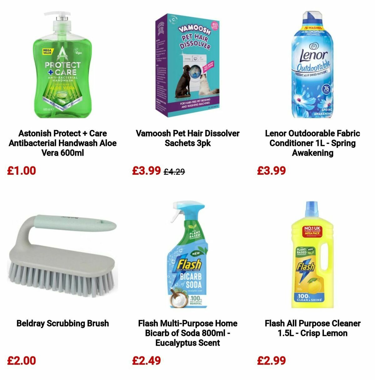 B&M Big Clean Offers from 19 September
