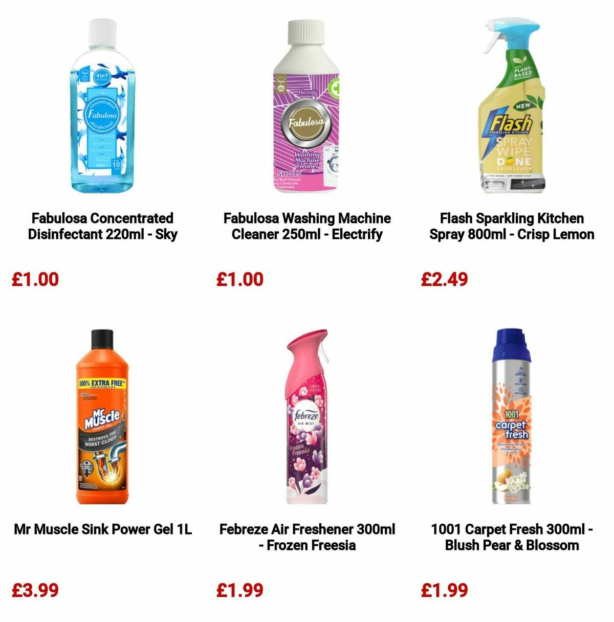 B&M Big Clean Offers from 19 September