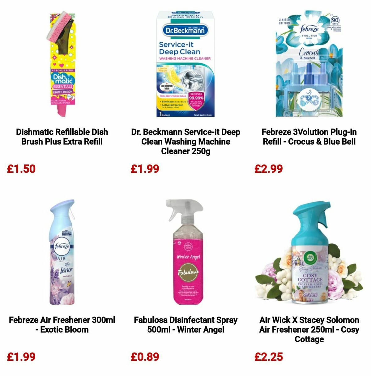 B&M Big Clean Offers from 19 September