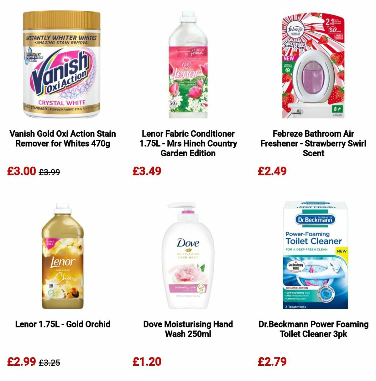 B&M Big Clean Offers from 19 September