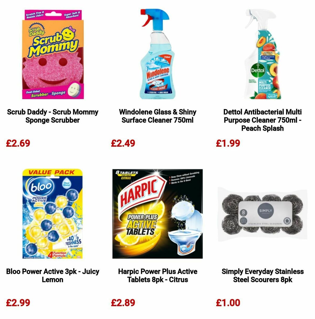 B&M Big Clean Offers from 19 September