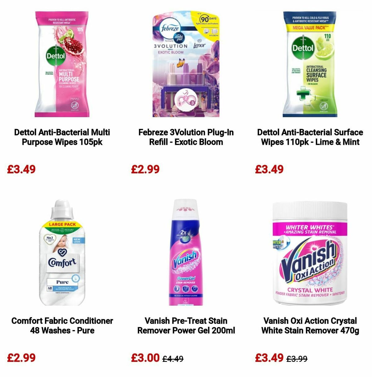 B&M Big Clean Offers from 19 September