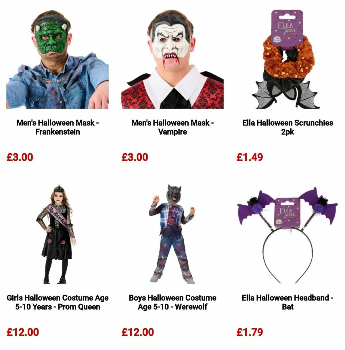 B&M Halloween Offers from 26 September
