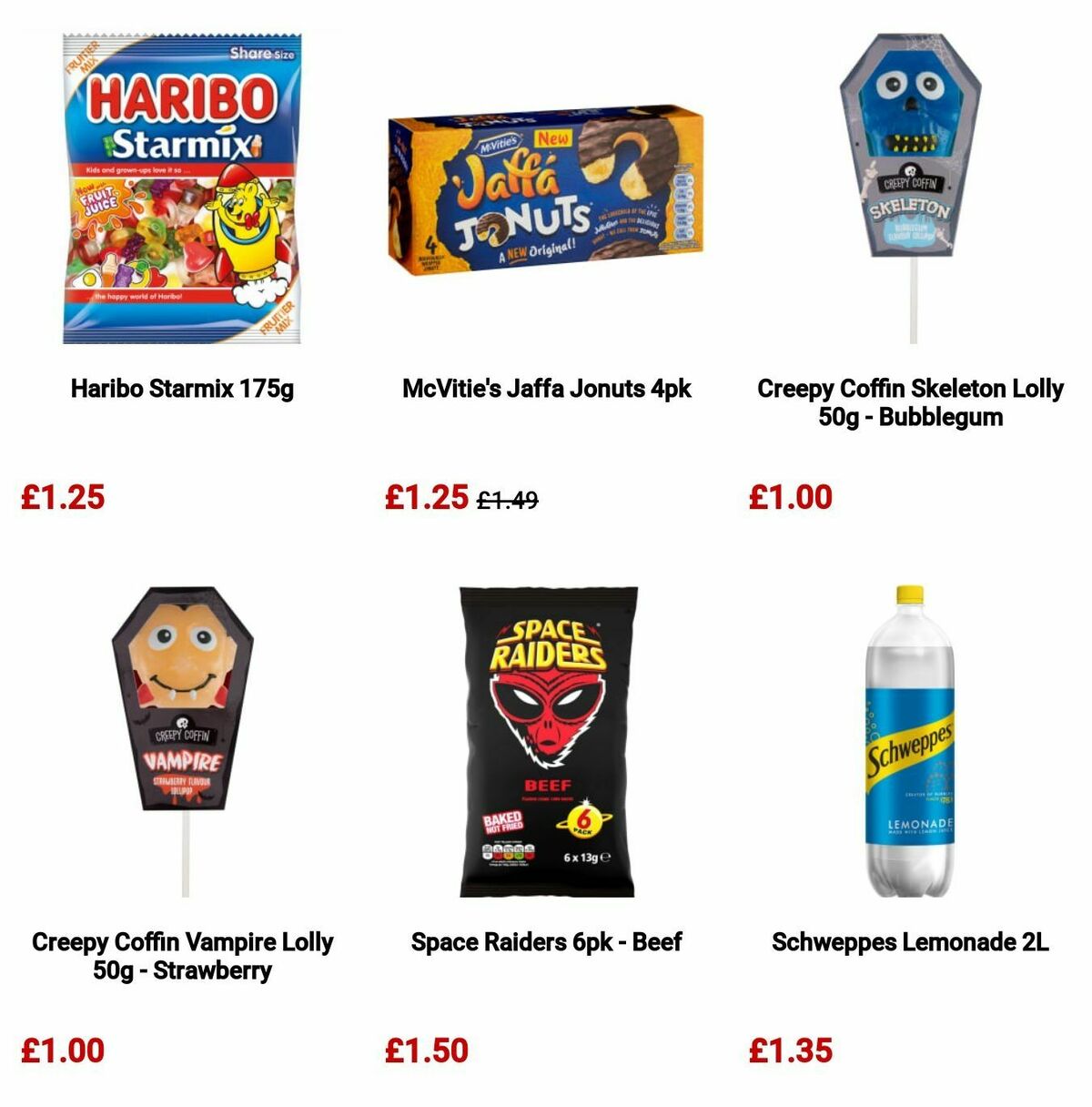 B&M Halloween Offers from 26 September