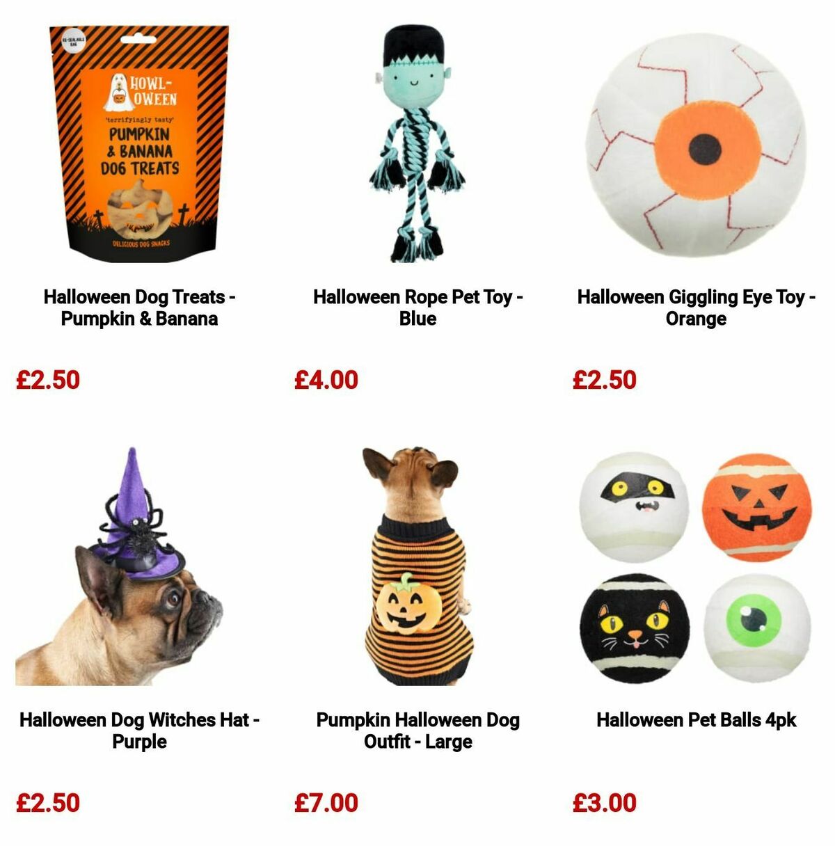 B&M Halloween Offers from 26 September
