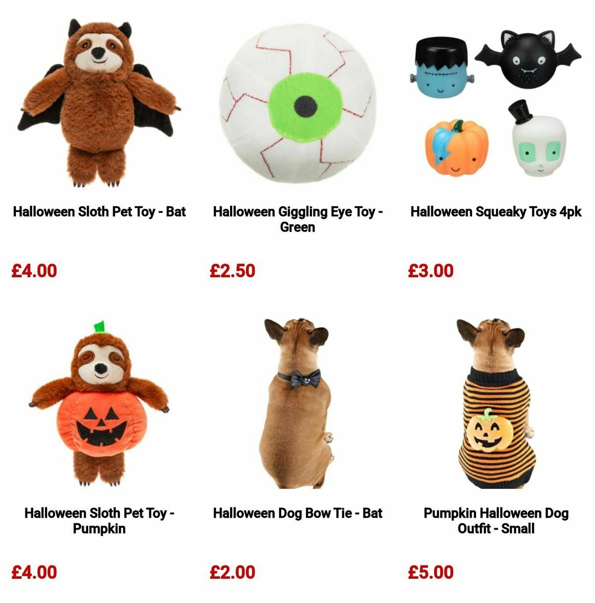 B&M Halloween Offers from 26 September